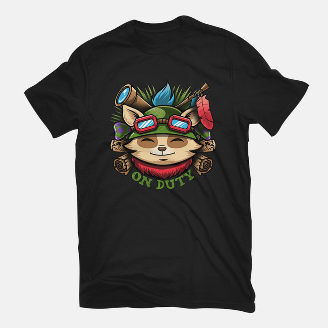 Teemo On Duty-unisex basic tee-Bamboota