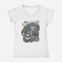 Tempus Fugit-womens v-neck tee-gilleyvanweirden
