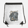 Tempus Fugit-none drawstring bag-gilleyvanweirden