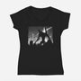 Test Unit-womens v-neck tee-Crumblin' Cookie