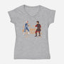 That Boy is an Homage!-womens v-neck tee-inverts