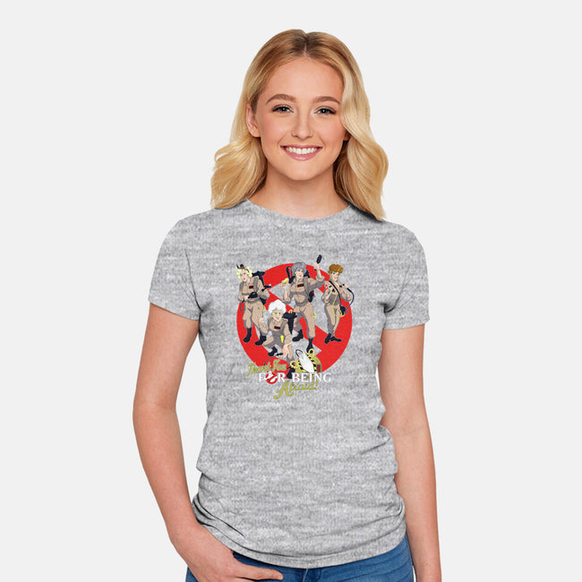 Thank You For Being Afraid-womens fitted tee-RangerRob