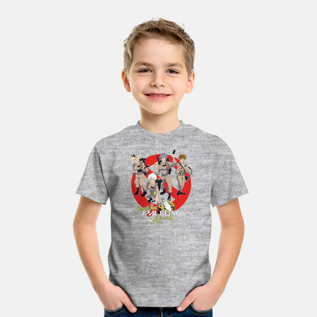Thank You For Being Afraid-youth basic tee-RangerRob