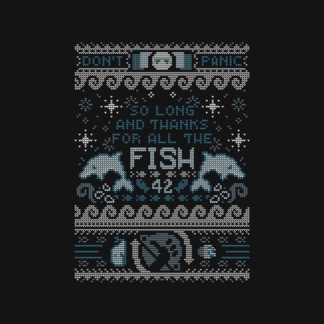 Thanks For The Fish!-none removable cover w insert throw pillow-Licunatt