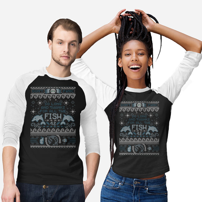 Thanks For The Fish!-unisex baseball tee-Licunatt