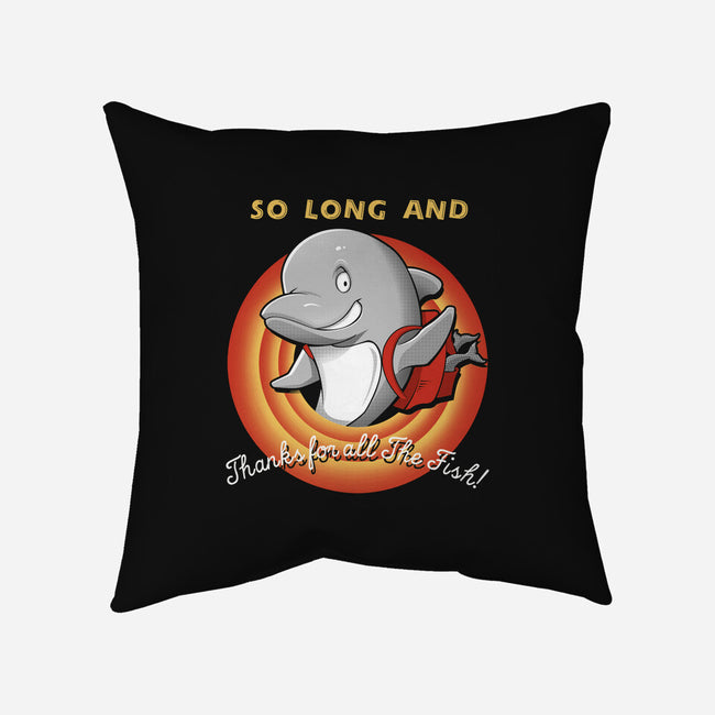 Thanks for the Fishes-none removable cover w insert throw pillow-FernandesBeckman