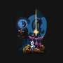 That's No Luna-womens v-neck tee-Chriswithata