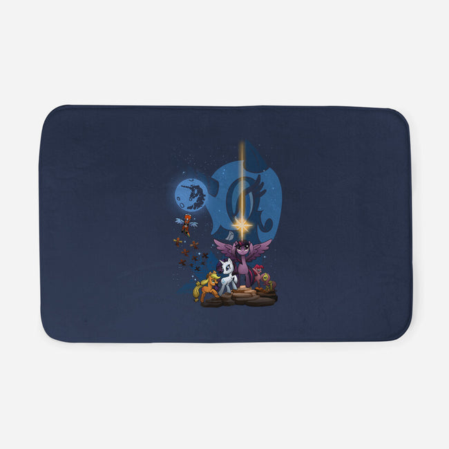 That's No Luna-none memory foam bath mat-Chriswithata