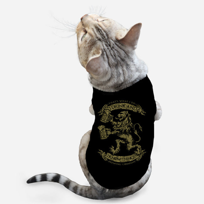 That's What I Do Brewing Co.-cat basic pet tank-roosterbrand