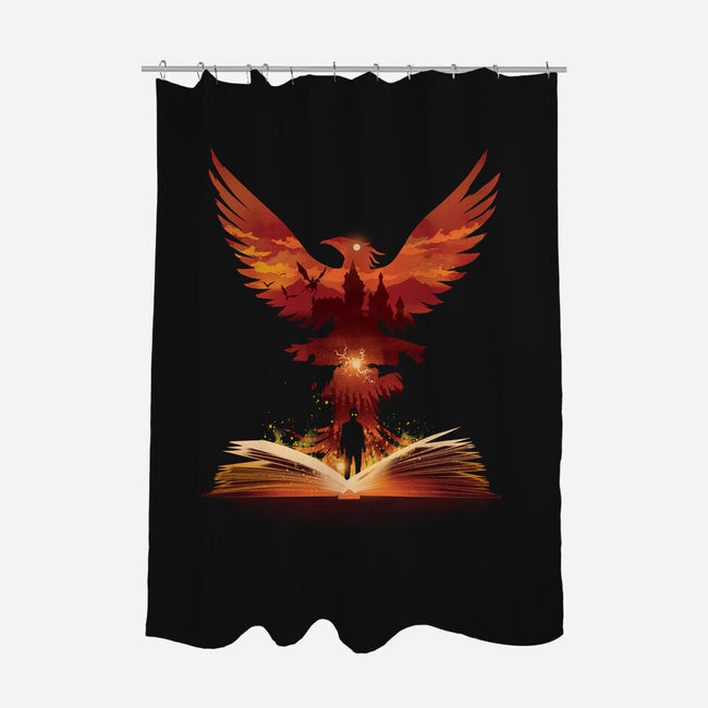 The 5th Book of Magic-none polyester shower curtain-dandingeroz