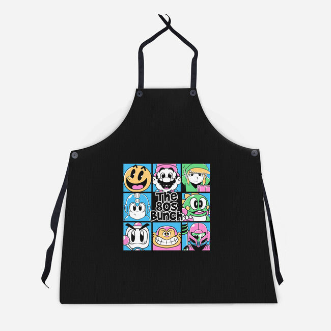The 80s Bunch-unisex kitchen apron-angdzu