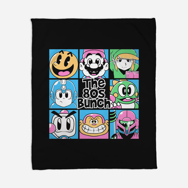 The 80s Bunch-none fleece blanket-angdzu