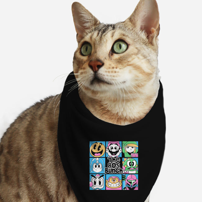 The 80s Bunch-cat bandana pet collar-angdzu