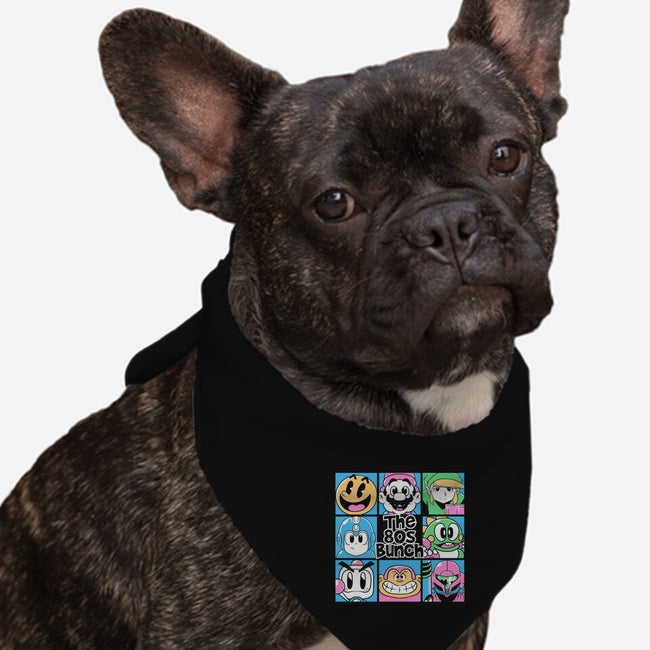 The 80s Bunch-dog bandana pet collar-angdzu