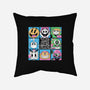 The 80s Bunch-none non-removable cover w insert throw pillow-angdzu