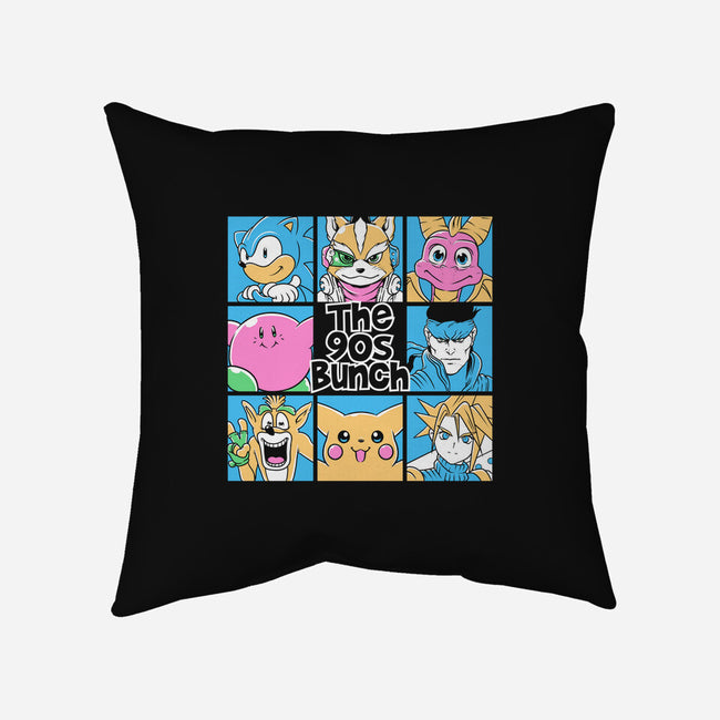 The 90s Bunch-none removable cover w insert throw pillow-angdzu