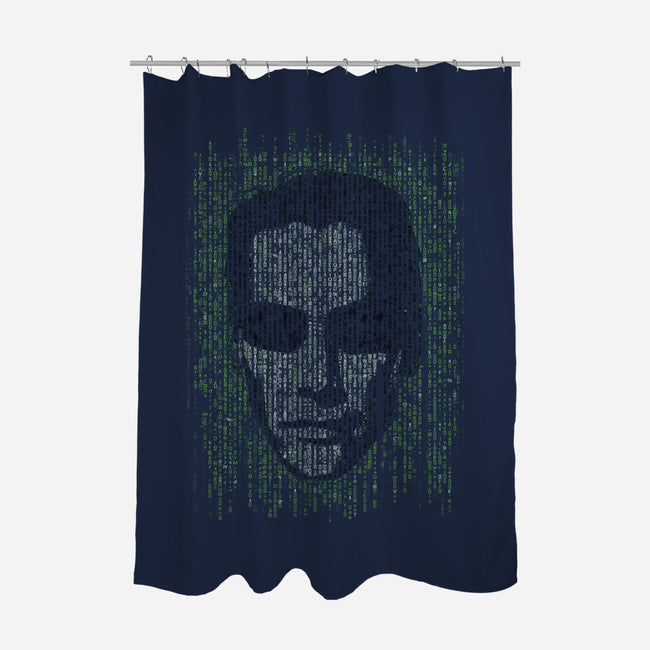 The Anomaly-none polyester shower curtain-JohnLucke