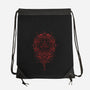 The Art of Alchemy-none drawstring bag-ChocolateRaisinFury