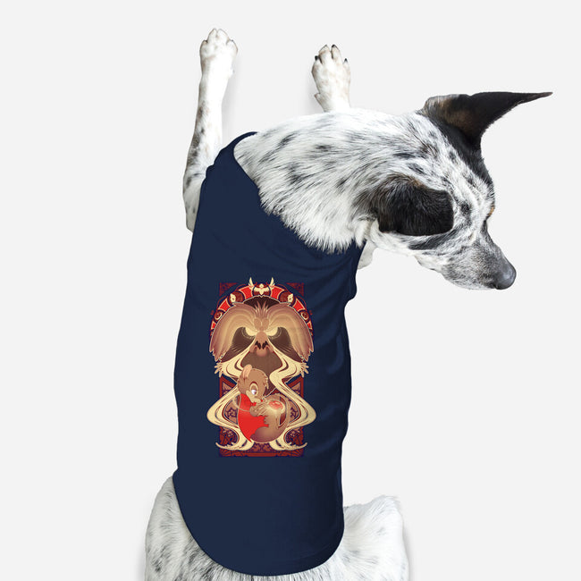 The Art Of Secrets-dog basic pet tank-ChocolateRaisinFury