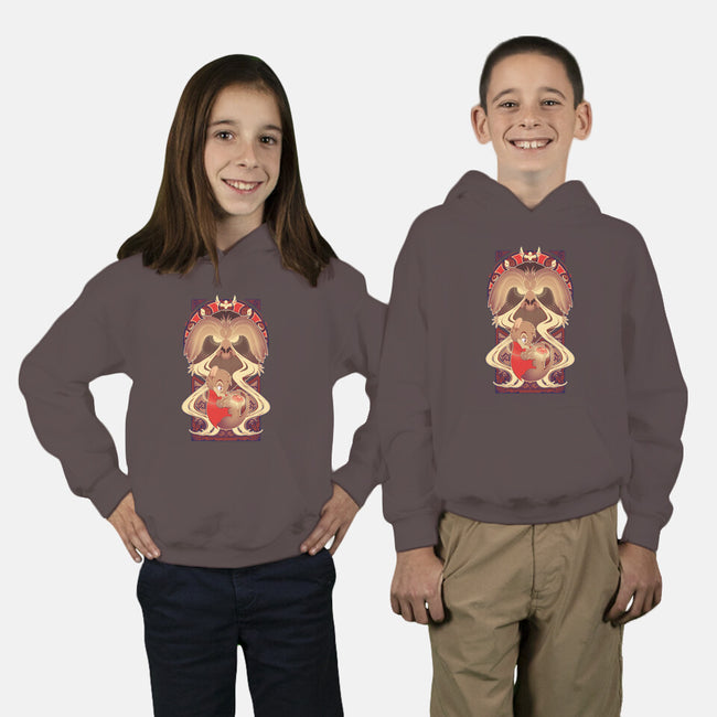 The Art Of Secrets-youth pullover sweatshirt-ChocolateRaisinFury