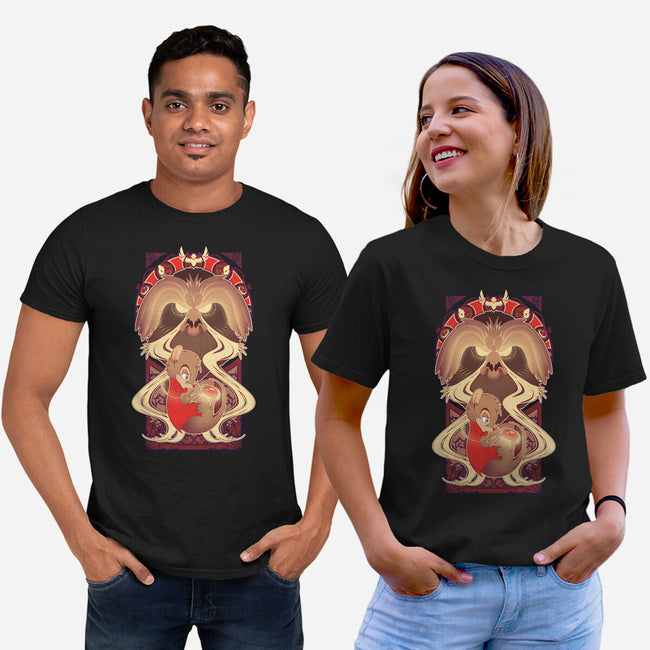 The Art Of Secrets-unisex basic tee-ChocolateRaisinFury