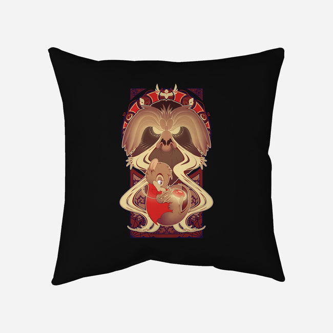 The Art Of Secrets-none non-removable cover w insert throw pillow-ChocolateRaisinFury