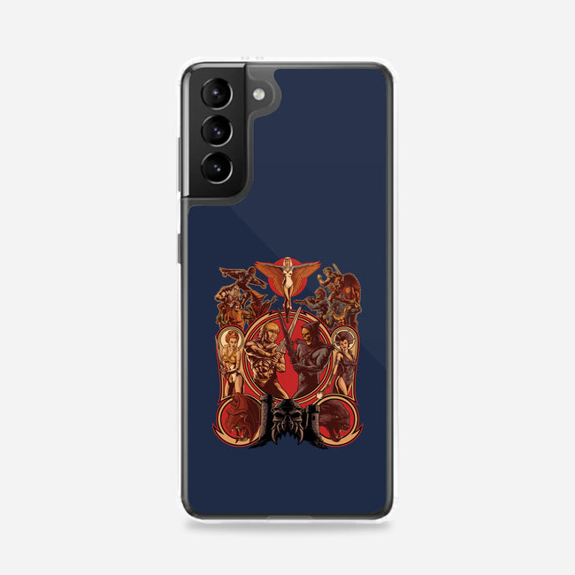 The Battle Of Grayskull-samsung snap phone case-Moutchy