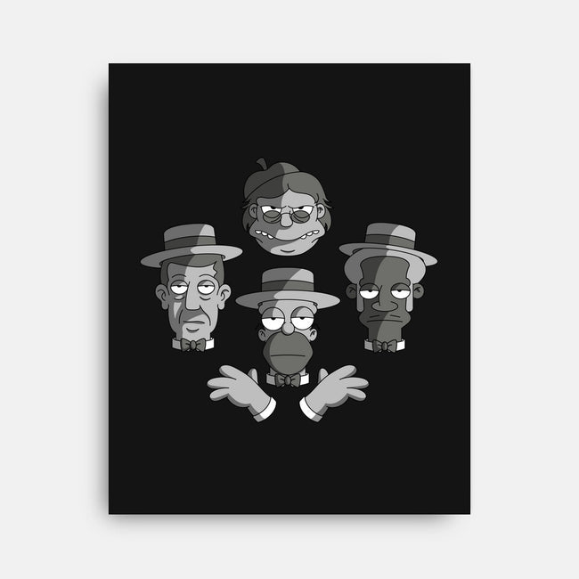 The Be Sharps Rhapsody-none stretched canvas-enricoceriani