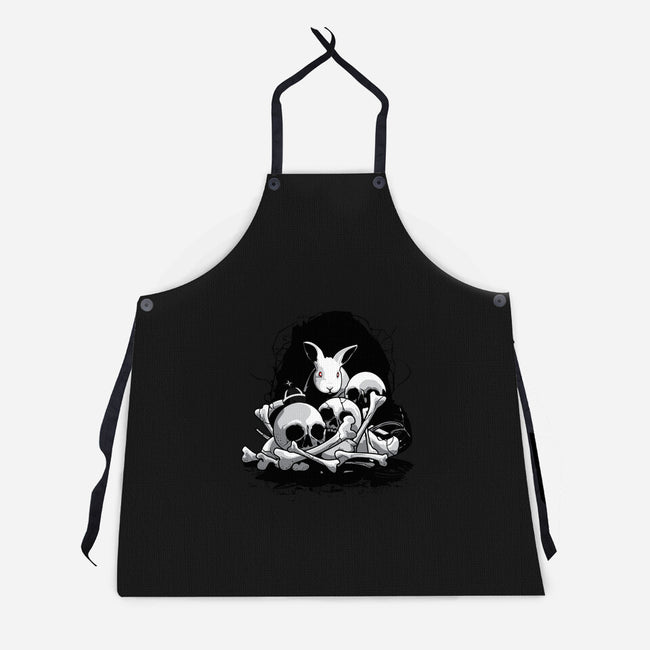The Beast of Caerbannog-unisex kitchen apron-Adams Pinto