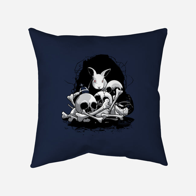 The Beast of Caerbannog-none removable cover throw pillow-Adams Pinto