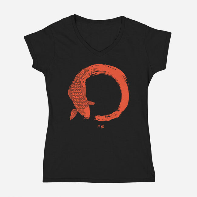 The Beauty of Imperfection-womens v-neck tee-ppmid
