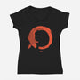 The Beauty of Imperfection-womens v-neck tee-ppmid