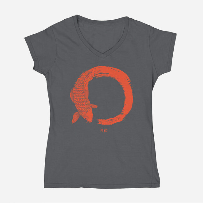 The Beauty of Imperfection-womens v-neck tee-ppmid