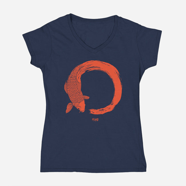 The Beauty of Imperfection-womens v-neck tee-ppmid