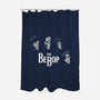 The Bebop-none polyester shower curtain-adho1982