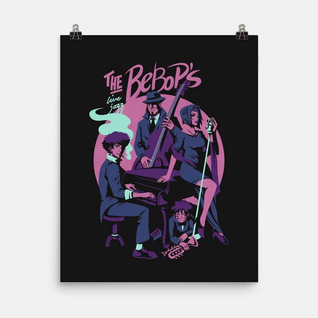 The Bebops-none matte poster-ilustrata