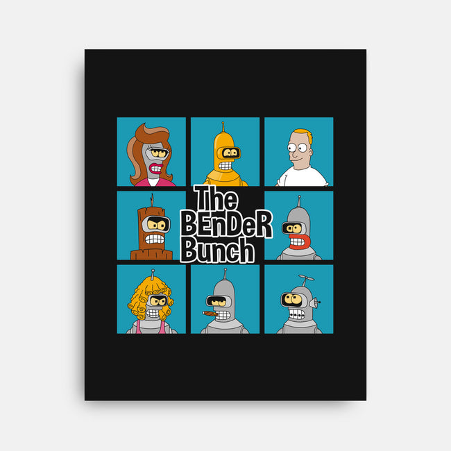 The Bender Bunch-none stretched canvas-NickGarcia