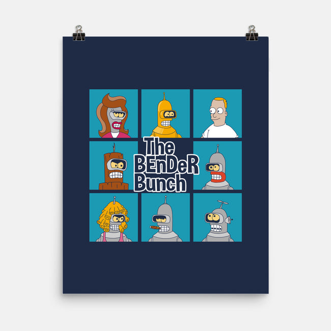 The Bender Bunch-none matte poster-NickGarcia