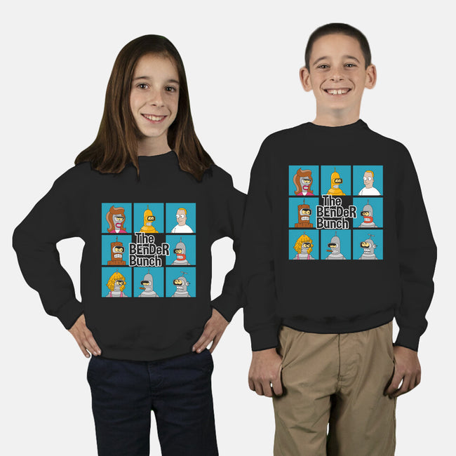 The Bender Bunch-youth crew neck sweatshirt-NickGarcia