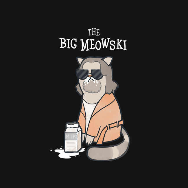 The Big Meowski-none removable cover w insert throw pillow-queenmob
