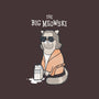 The Big Meowski-none removable cover w insert throw pillow-queenmob