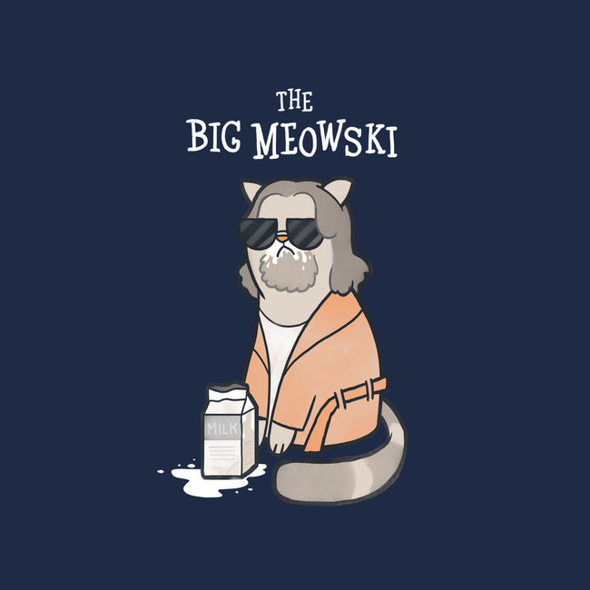 The Big Meowski-none glossy sticker-queenmob