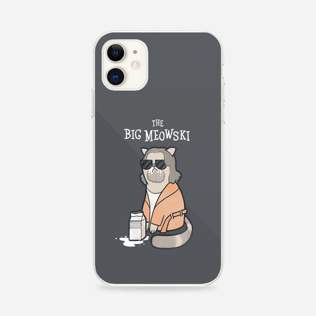 The Big Meowski-iphone snap phone case-queenmob