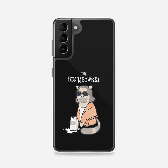 The Big Meowski-samsung snap phone case-queenmob