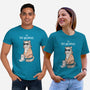 The Big Meowski-unisex basic tee-queenmob