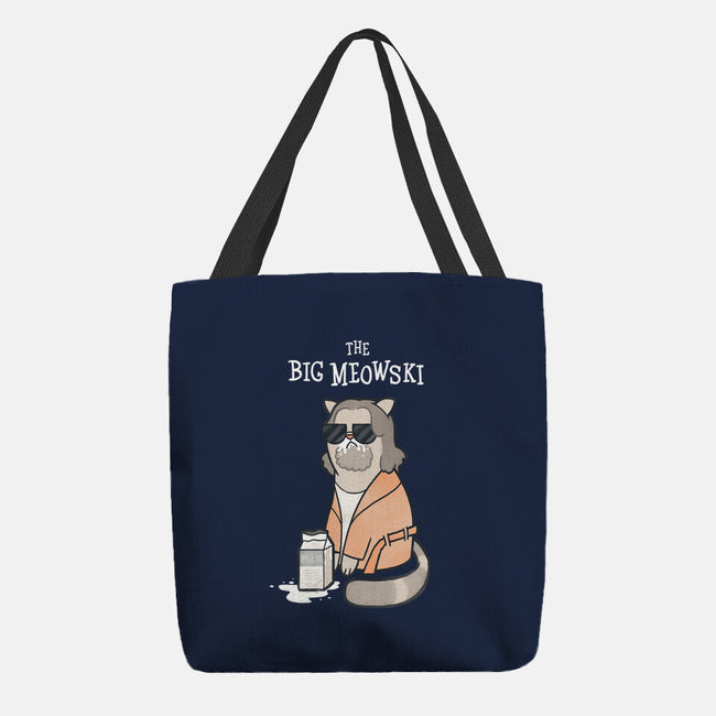 The Big Meowski-none basic tote-queenmob
