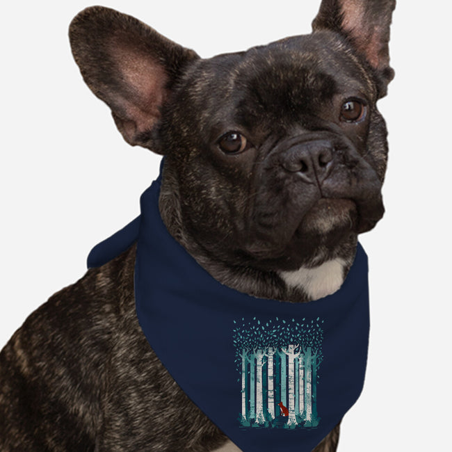 The Birches-dog bandana pet collar-littleclyde