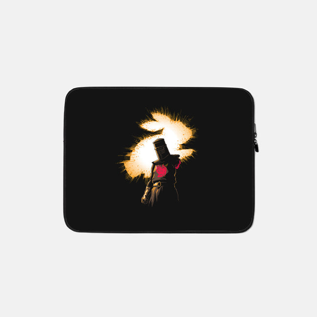 The Black Knight Rises-none zippered laptop sleeve-Obvian