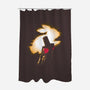 The Black Knight Rises-none polyester shower curtain-Obvian
