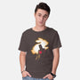 The Black Knight Rises-mens basic tee-Obvian